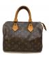 LOUIS VUITTON（ルイ ヴィトン）の古着「モノグラム スピーディ25」｜ブラウン