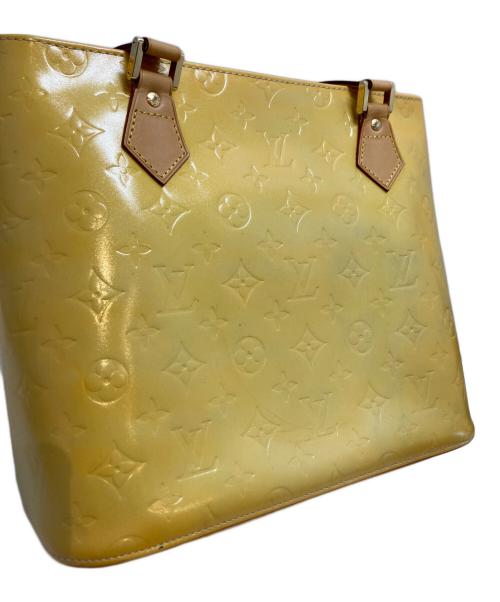 LOUIS VUITTON（ルイ ヴィトン）LOUIS VUITTON (ルイ ヴィトン) ヴェルニ ヒューストン ハンドバッグ イエローの古着・服飾アイテム