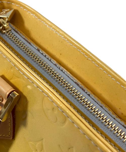 LOUIS VUITTON（ルイ ヴィトン）LOUIS VUITTON (ルイ ヴィトン) ヴェルニ ヒューストン ハンドバッグ イエローの古着・服飾アイテム
