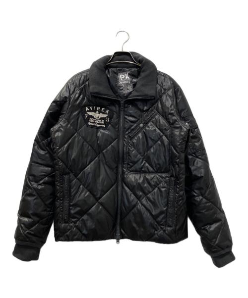 AVIREX（アヴィレックス）AVIREX (アヴィレックス) 中綿パディングジャケット ブラック サイズ:Mの古着・服飾アイテム