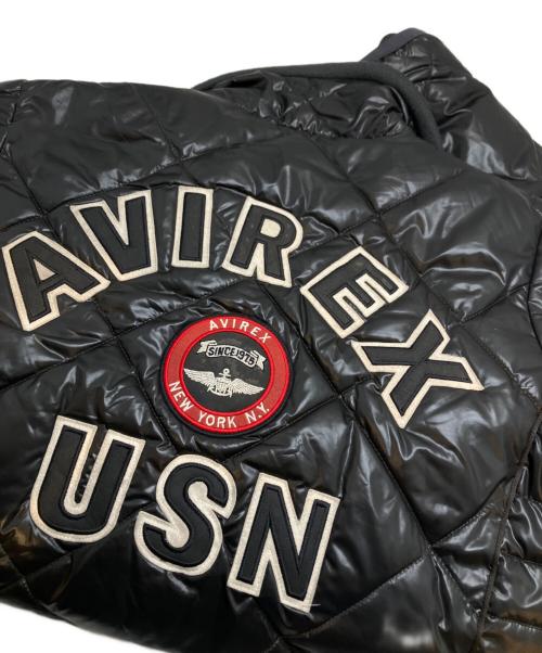 AVIREX（アヴィレックス）AVIREX (アヴィレックス) 中綿パディングジャケット ブラック サイズ:Mの古着・服飾アイテム