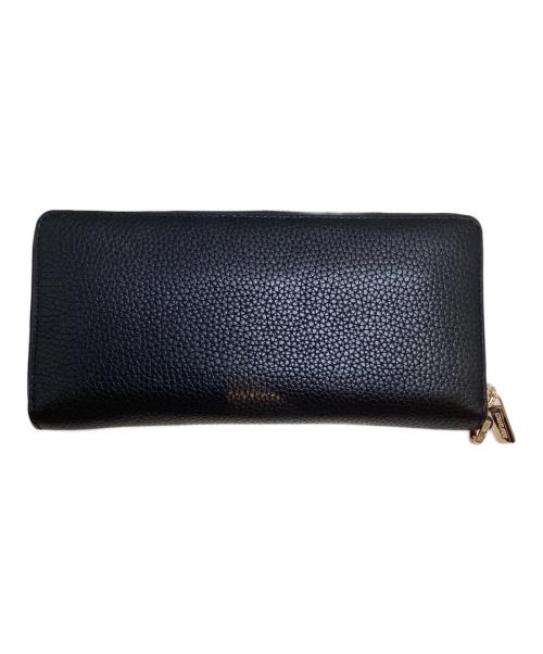 MICHAEL KORS（マイケルコース）MICHAEL KORS (マイケルコース) ジップアラウンド コンチネンタル ウォレット ブラックの古着・服飾アイテム