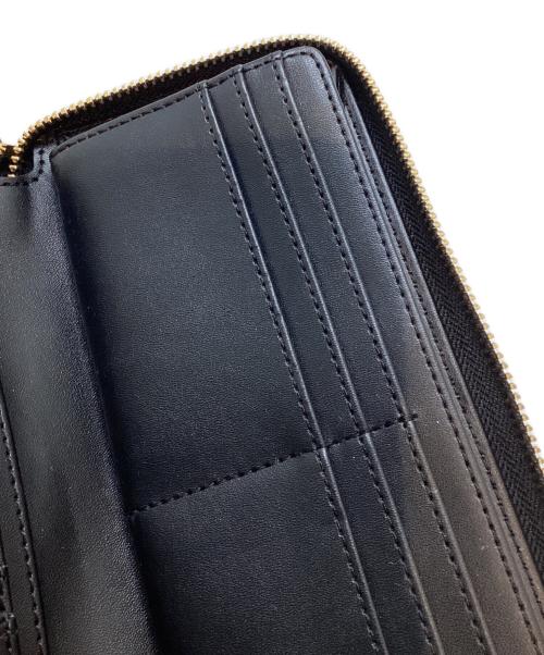MICHAEL KORS（マイケルコース）MICHAEL KORS (マイケルコース) ジップアラウンド コンチネンタル ウォレット ブラックの古着・服飾アイテム