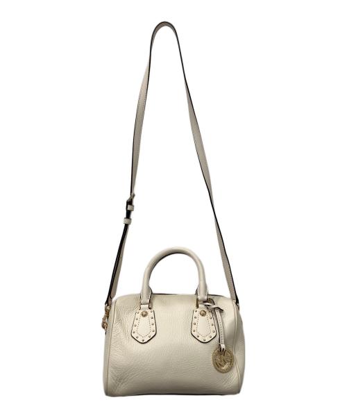 MICHAEL KORS（マイケルコース）MICHAEL KORS (マイケルコース) 2WAYショルダーバッグ ホワイト サイズ:表記なしの古着・服飾アイテム