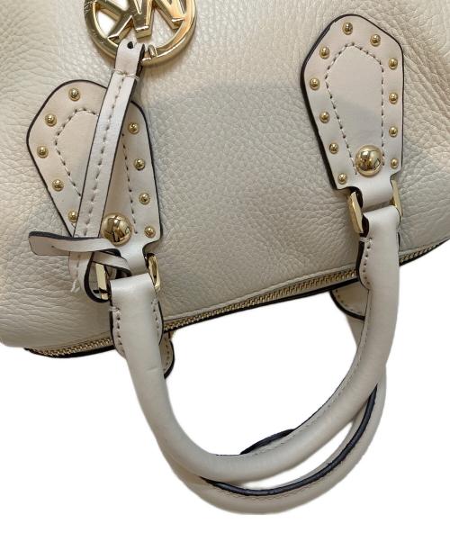 MICHAEL KORS（マイケルコース）MICHAEL KORS (マイケルコース) 2WAYショルダーバッグ ホワイト サイズ:表記なしの古着・服飾アイテム