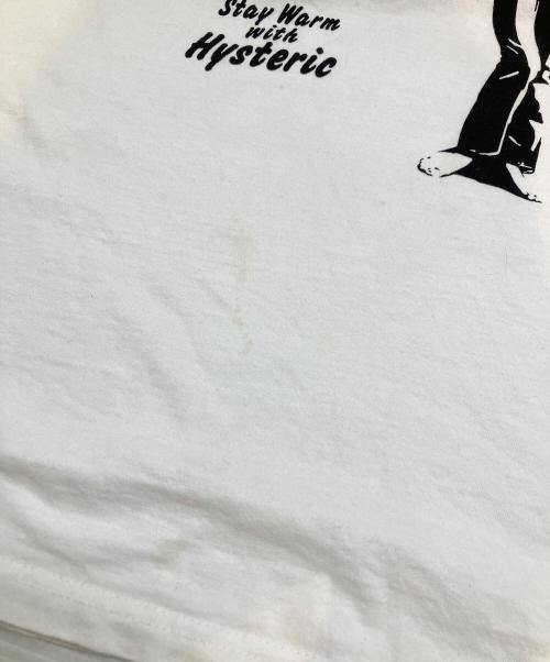 Hysteric Glamour（ヒステリックグラマー）Hysteric Glamour (ヒステリックグラマー) COOL NIGHTSノースリーブTシャツ ホワイト サイズ:Lの古着・服飾アイテム