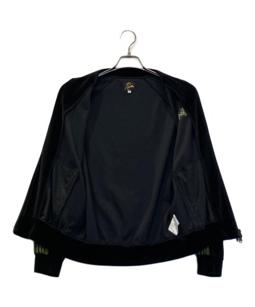 Needles（ニードルズ）Needles (ニードルズ) リブカラートラックジャケット グリーン×ブラック サイズ:XSの古着・服飾アイテム