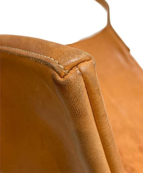 IL BISONTE（イル ビゾンテ）IL BISONTE (イル ビゾンテ) ビッグロゴ2WAYショルダー ブラウン サイズ:表記なしの古着・服飾アイテム