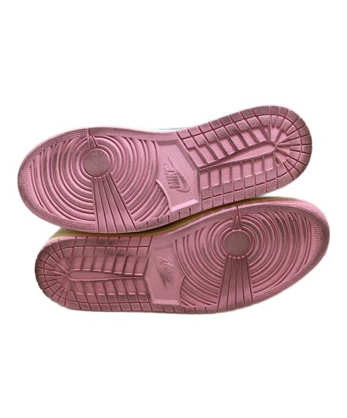 NIKE（ナイキ）NIKE (ナイキ) Travis Scott (トラヴィススコット) Air Jordan 1 Retro Low OG アイボリー×ピンク サイズ:US11.5/UK10.5/EUR45.5/29.5cmの古着・服飾アイテム