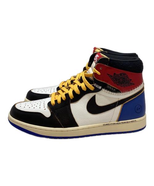 NIKE（ナイキ）NIKE (ナイキ) FRAGMENT DESIGN (フラグメントデザイン) UNION (ユニオン) Air Jordan 1 High OG マルチカラー サイズ:US11.5/UK10.5/EUR45.5/29.5cm 未使用品の古着・服飾アイテム