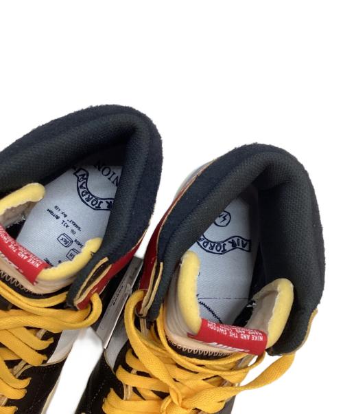 NIKE（ナイキ）NIKE (ナイキ) FRAGMENT DESIGN (フラグメントデザイン) UNION (ユニオン) Air Jordan 1 High OG マルチカラー サイズ:US11.5/UK10.5/EUR45.5/29.5cm 未使用品の古着・服飾アイテム