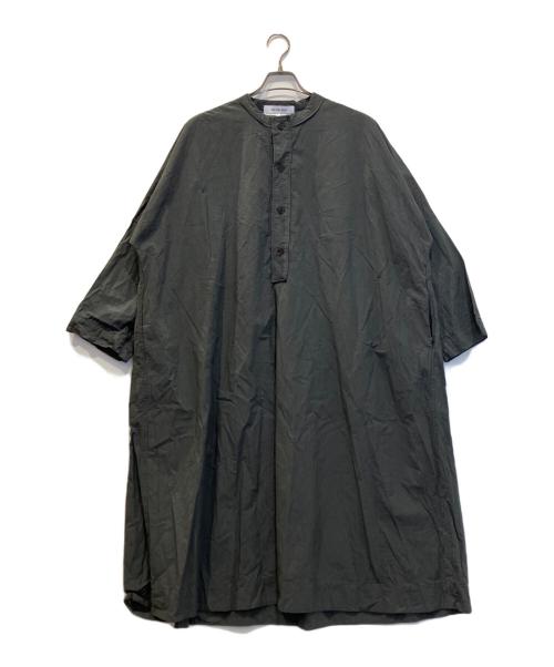 Veritecoeur（ヴェリテクール）Veritecoeur (ヴェリテクール) シャツワンピース グレー サイズ:Fの古着・服飾アイテム