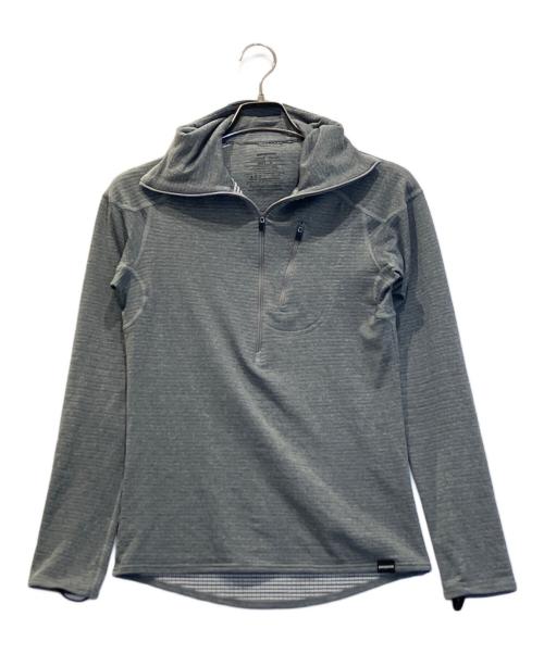 Patagonia（パタゴニア）Patagonia (パタゴニア) M's Cap TW Zip Neck Hoody グレー サイズ:XSの古着・服飾アイテム