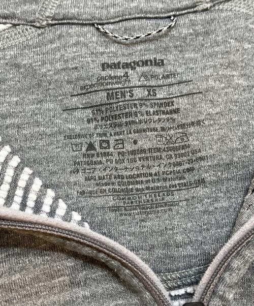 Patagonia（パタゴニア）Patagonia (パタゴニア) M's Cap TW Zip Neck Hoody グレー サイズ:XSの古着・服飾アイテム