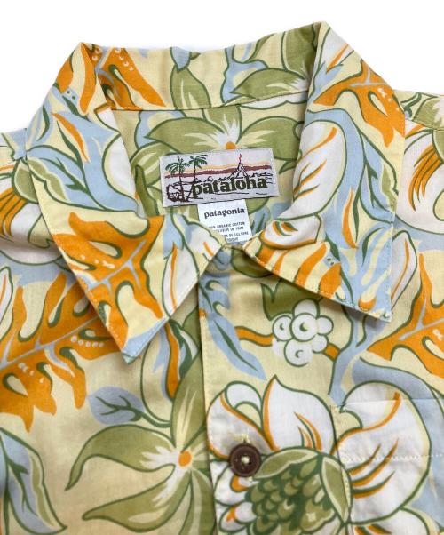 pataloha（パタロハ）pataloha (パタロハ) オーガニックコットンアロハシャツ イエロー サイズ:Sの古着・服飾アイテム