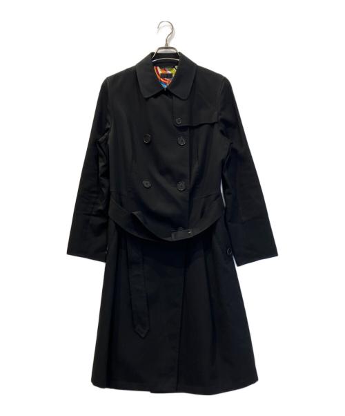 Paul Smith BLACK（ポールスミスブラック）Paul Smith BLACK (ポールスミスブラック) トレンチコート ブラック サイズ:48Lの古着・服飾アイテム