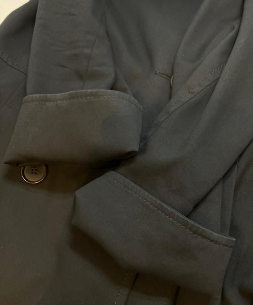 Paul Smith BLACK（ポールスミスブラック）Paul Smith BLACK (ポールスミスブラック) トレンチコート ブラック サイズ:48Lの古着・服飾アイテム