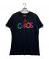 Vivienne Westwood（ヴィヴィアンウエストウッド）の古着「オーブロゴプリントTシャツ」｜ブラック