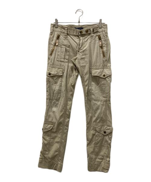 RALPH LAUREN（ラルフローレン）RALPH LAUREN (ラルフローレン) マルチポケットカーゴパンツ ベージュ サイズ:6(M〜L)の古着・服飾アイテム