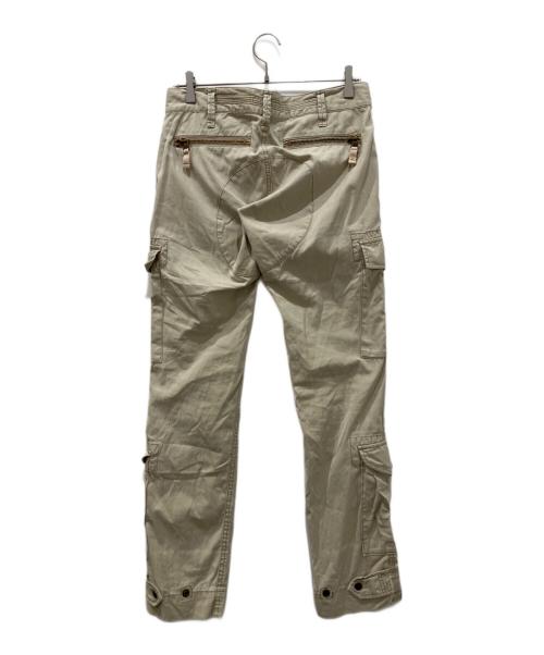 RALPH LAUREN（ラルフローレン）RALPH LAUREN (ラルフローレン) マルチポケットカーゴパンツ ベージュ サイズ:6(M〜L)の古着・服飾アイテム