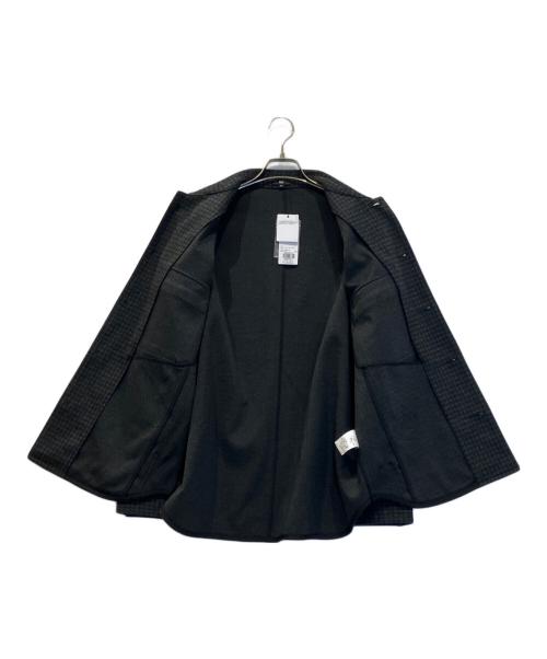 PLST（プラステ）PLST (プラステ) プレシャスニットメルトンシャツブルゾン ブラック サイズ:M 未使用品の古着・服飾アイテム