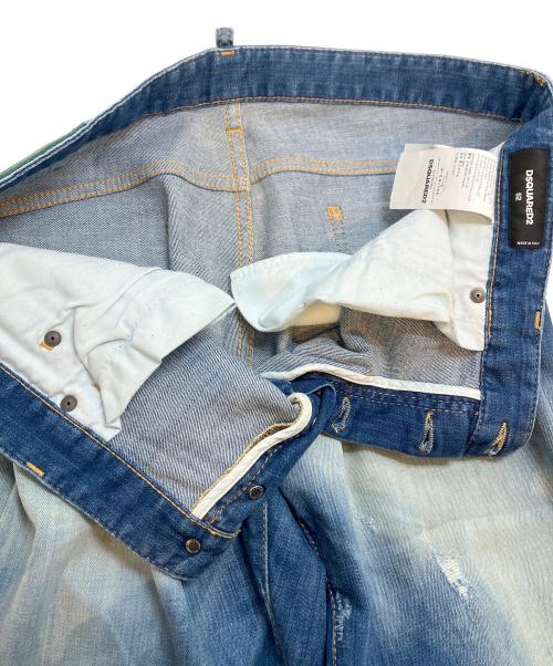DSQUARED2（ディースクエアード）DSQUARED2 (ディースクエアード) デニムパンツ インディゴ サイズ:52の古着・服飾アイテム