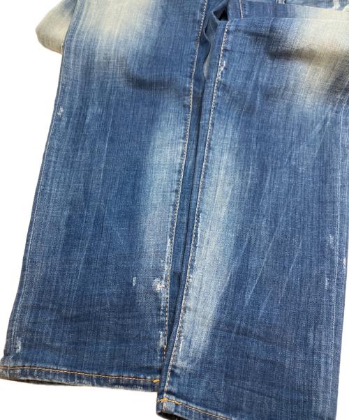 DSQUARED2（ディースクエアード）DSQUARED2 (ディースクエアード) デニムパンツ インディゴ サイズ:52の古着・服飾アイテム