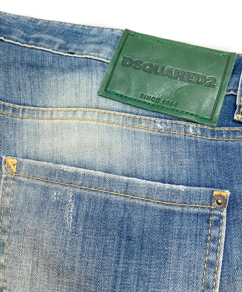 DSQUARED2（ディースクエアード）DSQUARED2 (ディースクエアード) デニムパンツ インディゴ サイズ:52の古着・服飾アイテム