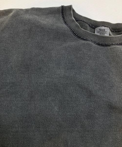 THE BLACK EYE PATCH（ブラックアイパッチ）THE BLACK EYE PATCH (ブラックアイパッチ) SMALL OG LABEL PIGMENT DYDED CREW SWEAT グレー サイズ:Lの古着・服飾アイテム