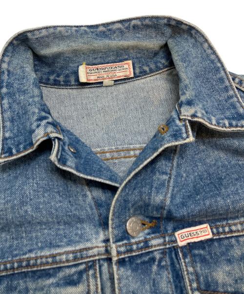 GUESS JEANS（ゲス ジーンズ）GUESS jeans (ゲス ジーンズ) 80‘sデニムジャケット インディゴ サイズ:Mの古着・服飾アイテム