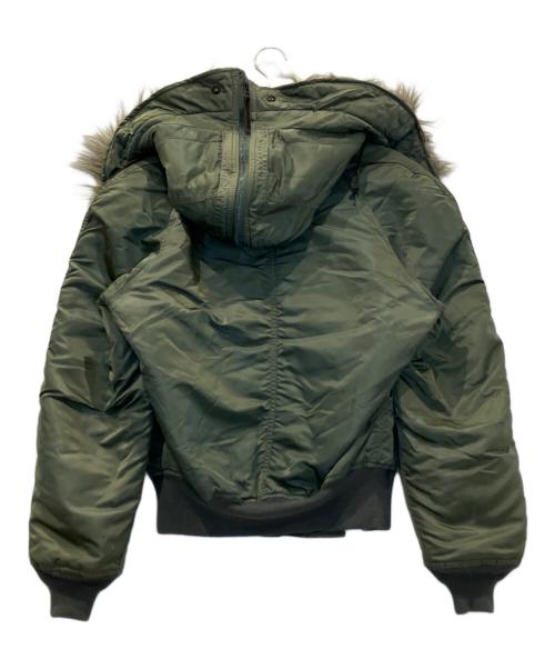 ALPHA INDUSTRIES（アルファインダストリーズ）ALPHA INDUSTRIES (アルファインダストリーズ) N-2Bフライトジャケット カーキ サイズ:Mの古着・服飾アイテム