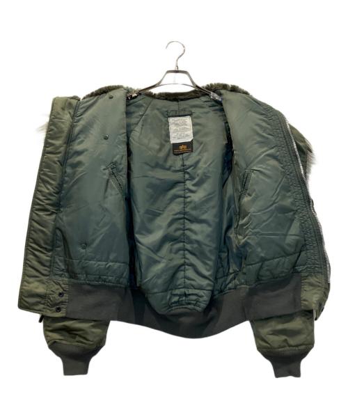 ALPHA INDUSTRIES（アルファインダストリーズ）ALPHA INDUSTRIES (アルファインダストリーズ) N-2Bフライトジャケット カーキ サイズ:Mの古着・服飾アイテム