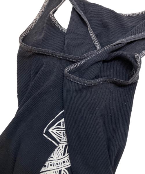 CHROME HEARTS（クロムハーツ）CHROME HEARTS (クロムハーツ) Tバーロゴプリントタンクトップ ブラック サイズ:Sの古着・服飾アイテム
