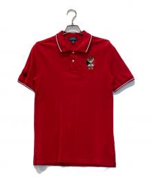 POLO RALPH LAUREN（ポロ・ラルフローレン）の古着「ポロシャツ」｜レッド