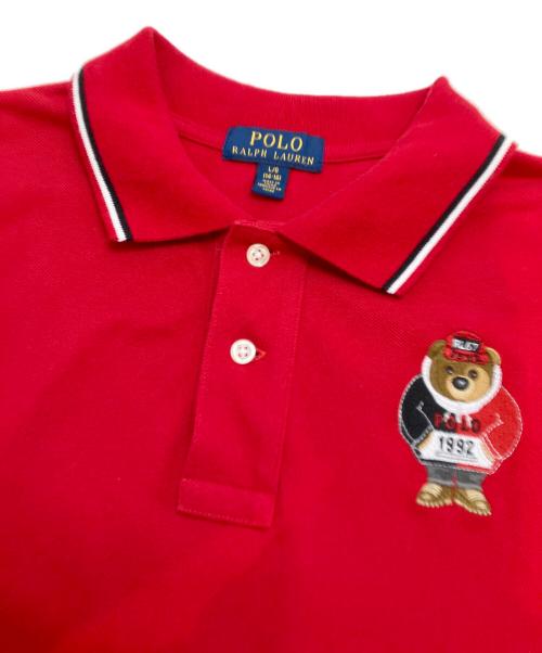 POLO RALPH LAUREN（ポロ・ラルフローレン）POLO RALPH LAUREN (ポロ・ラルフローレン) ポロシャツ レッド サイズ:Lの古着・服飾アイテム