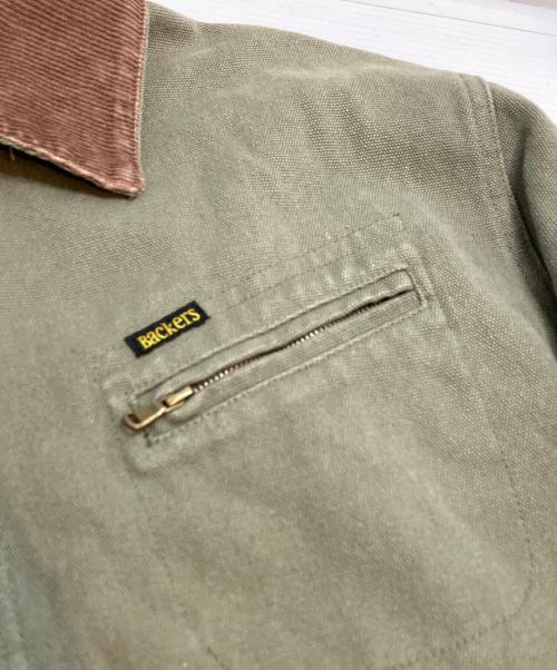 BACKERS（バッカーズ）Backers (バッカーズ) ワークジャケット グリーン サイズ:Mの古着・服飾アイテム