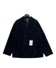 PS Paul Smith（ＰＳポールスミス）の古着「コーデュロイ ダブルブレスト ジャケット」｜ブラック