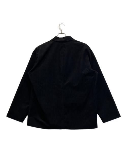 PS Paul Smith（ＰＳポールスミス）PS Paul Smith (ＰＳポールスミス) コーデュロイ ダブルブレスト ジャケット ブラック サイズ:Lの古着・服飾アイテム