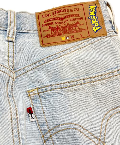 LEVI'S（リーバイス）LEVI'S (リーバイス) pokemon (ポケモン) デニムパンツ インディゴ サイズ:W25(63.5CM)の古着・服飾アイテム