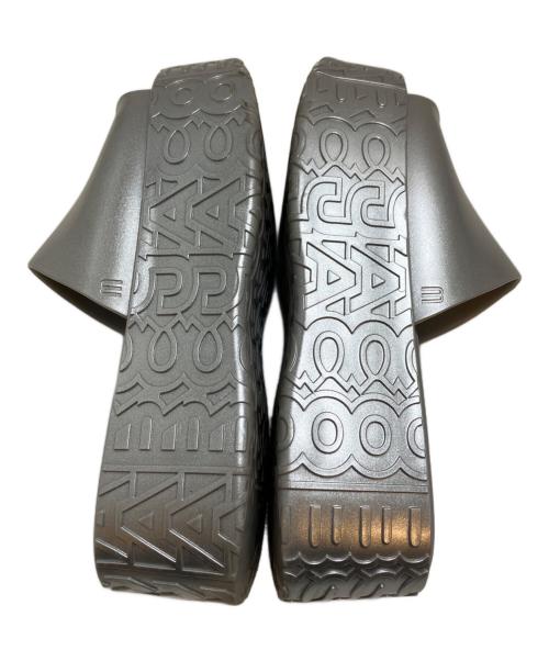 melissa（メリッサ）melissa (メリッサ) MARC JACOBS (マークジェイコブス) サンダル シルバー サイズ:サイズ8(25CM)の古着・服飾アイテム