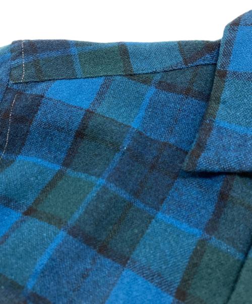 PENDLETON（ペンドルトン）PENDLETON (ペンドルトン) 60‘s長袖ボードシャツ ブルー サイズ:Sの古着・服飾アイテム