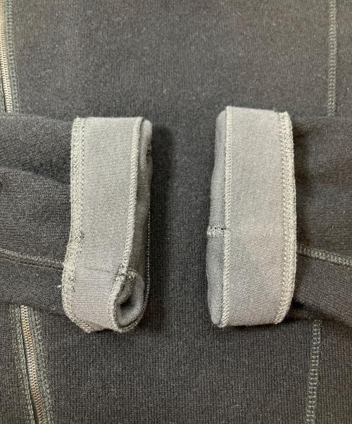 GIORGIO ARMANI（ジョルジオアルマーニ）GIORGIO ARMANI (ジョルジオアルマーニ) カシミヤ混アシンメトリージャケット ブラック サイズ:48の古着・服飾アイテム