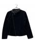 GIORGIO ARMANI（ジョルジオアルマーニ）の古着「カシミヤ混アシンメトリージャケット」｜ブラック