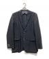 BURBERRY BLACK LABEL（バーバリーブラックレーベル）の古着「コットンリネンテーラードジャケット」｜ブラック