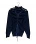 sacai（サカイ）の古着「付襟ナポレオンニット」｜ネイビー