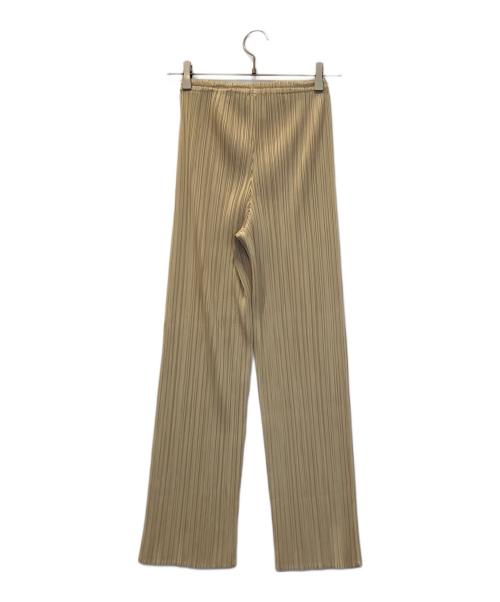 PLEATS PLEASE（プリーツプリーズ）PLEATS PLEASE (プリーツプリーズ) プリーツパンツ イエロー サイズ:1の古着・服飾アイテム