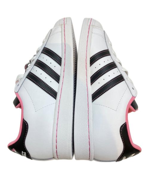 adidas（アディダス）adidas (アディダス) HELLO KITTY (ハローキティ) Superstar J 'Kurumi' ホワイト サイズ:US6/UK5.5/EU 2/3/24.5cm 未使用品の古着・服飾アイテム
