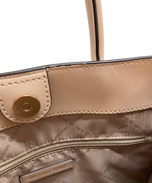 MICHAEL KORS（マイケルコース）MICHAEL KORS (マイケルコース) トートバッグ アイボリー サイズ:表記なしの古着・服飾アイテム