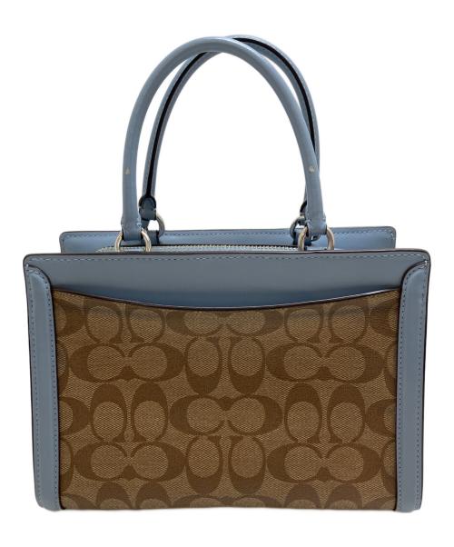 COACH（コーチ）COACH (コーチ) スモール ゾーイ キャリーオール ブラウンの古着・服飾アイテム