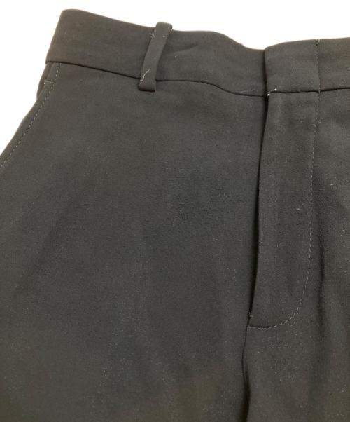 GUCCI（グッチ）GUCCI (グッチ) フレアスラックス ブラック サイズ:38の古着・服飾アイテム